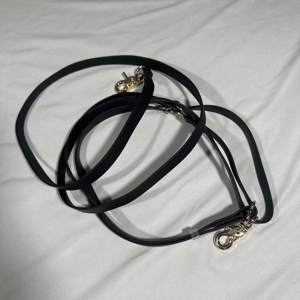 NEW $46 Sunny Tails [ Espresso Brown ] 4-in-1 Convertible Hands Free Leash U1620